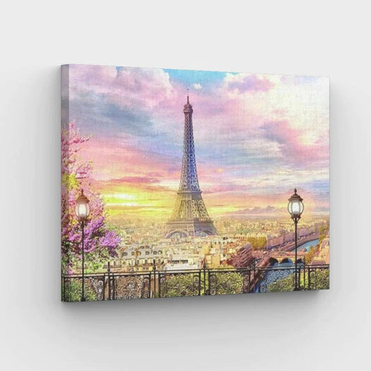 Blossoming Paris - Paint by Numbers Kit