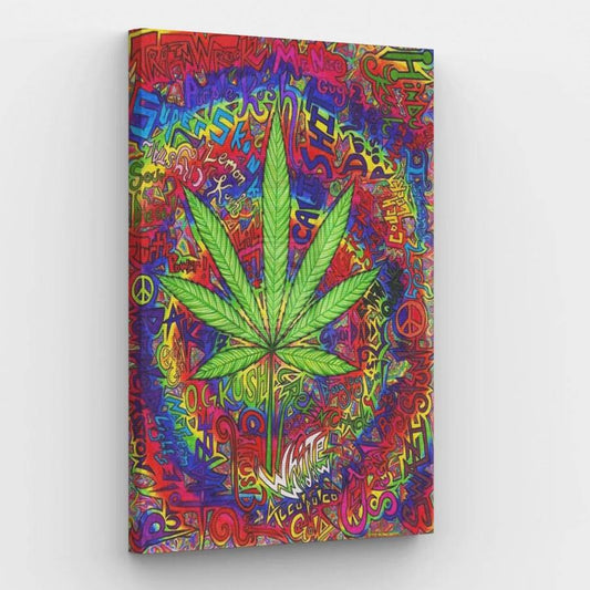 Cannabis Fantasy - Paint by Numbers Kit