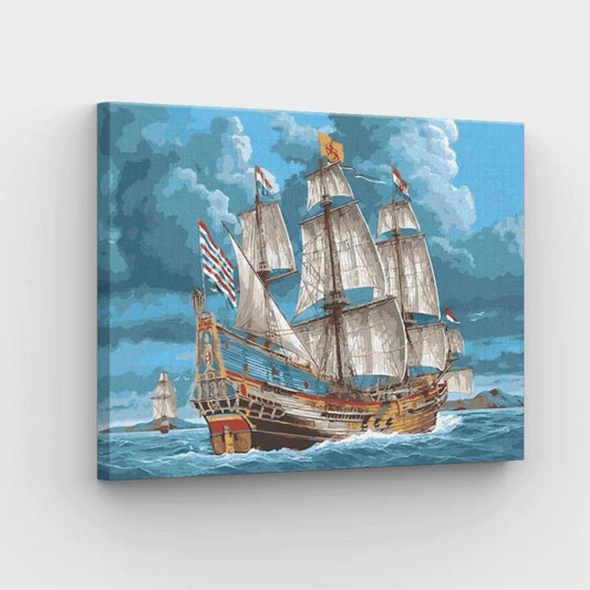 Sailing the Storm - Paint by Numbers Kit