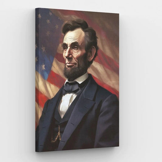 Abraham Lincoln - Paint by Numbers Kit