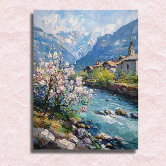 Alpine Blossom Charm - Paint by Numbers Kit