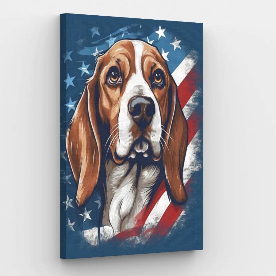 American Beagle - Paint by Numbers Kit
