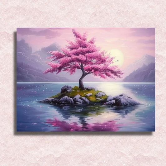 Blooming Cherry Tree - Paint by Numbers Kit