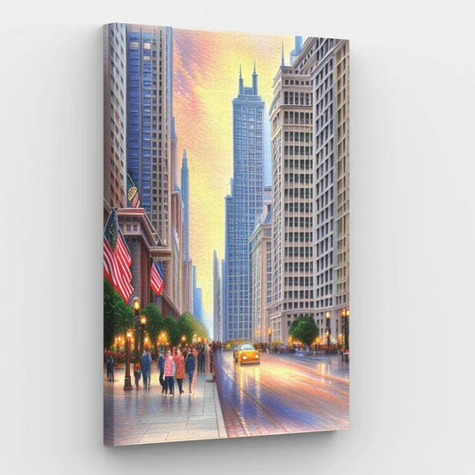 Chicago - Paint by Numbers Kit