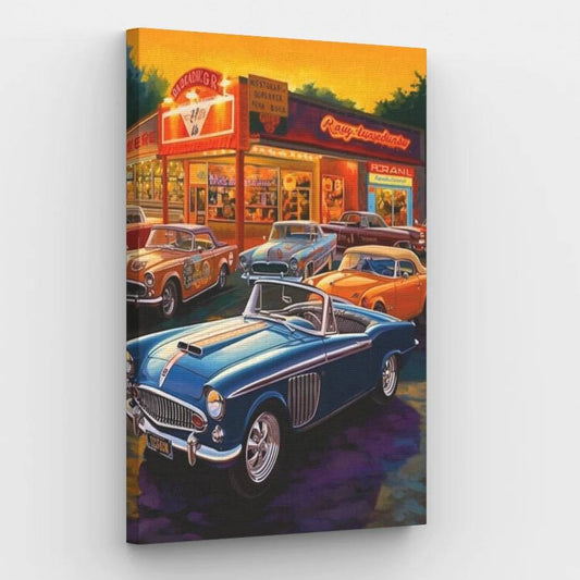 Classic Cars - Paint by Numbers Kit