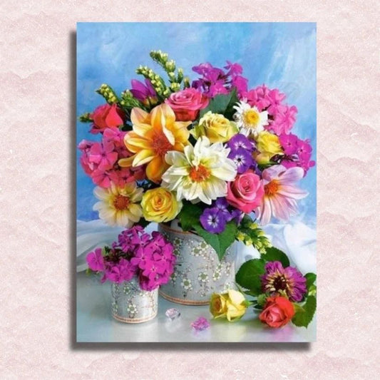 Vase Flowers - Paint by Numbers Kit