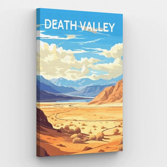 Death Valley Poster - Paint by Numbers Kit