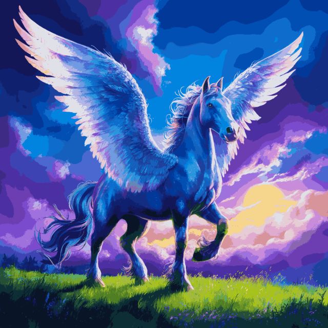 Fantasy Horse - Paint by Numbers Kit