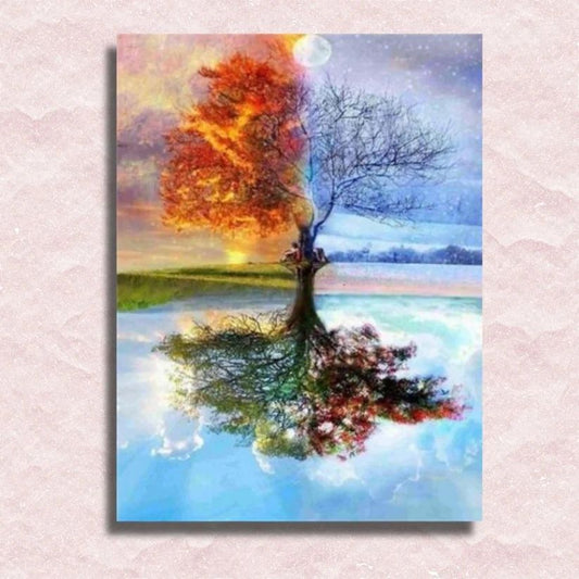Four Seasons Tree - Paint by Numbers Kit