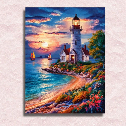 Lighthouse and Sea - Paint by Numbers Kit