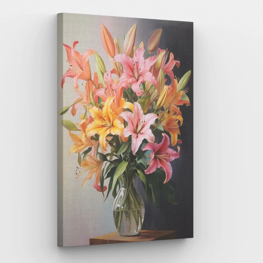 Lilies - Paint by Numbers Kit