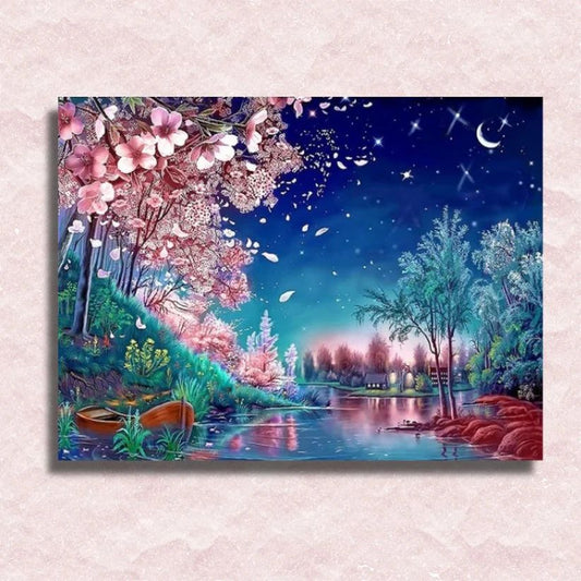 Magical Blossoming Night - Paint by Numbers Kit