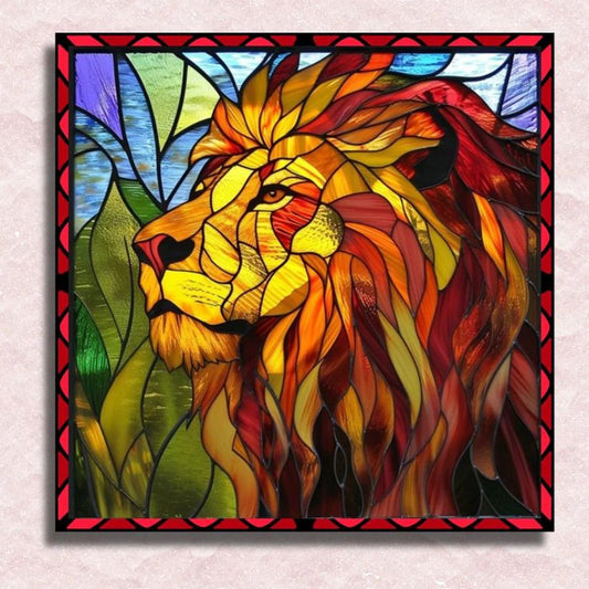 Majestic Lion Mosaic - Paint by Numbers Kit
