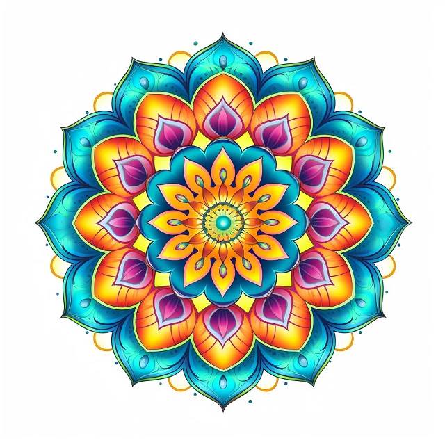 Mandala V - Paint by Numbers Kit
