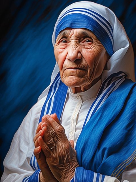 Mother Teresa - Paint by Numbers Kit