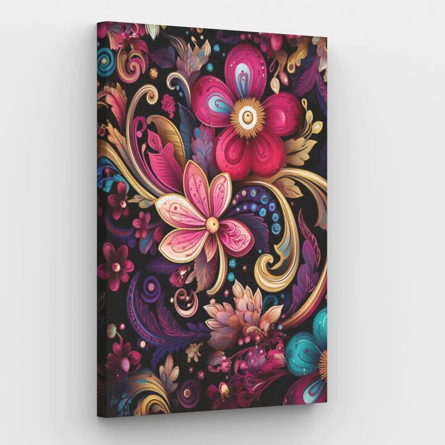 My Fantasy of Flowers - Paint by Numbers Kit