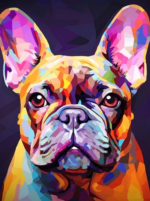 French Bulldog - Paint by Numbers Kit