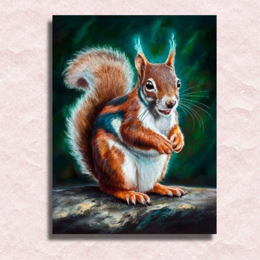 Neon Squirrel - Paint by Numbers Kit