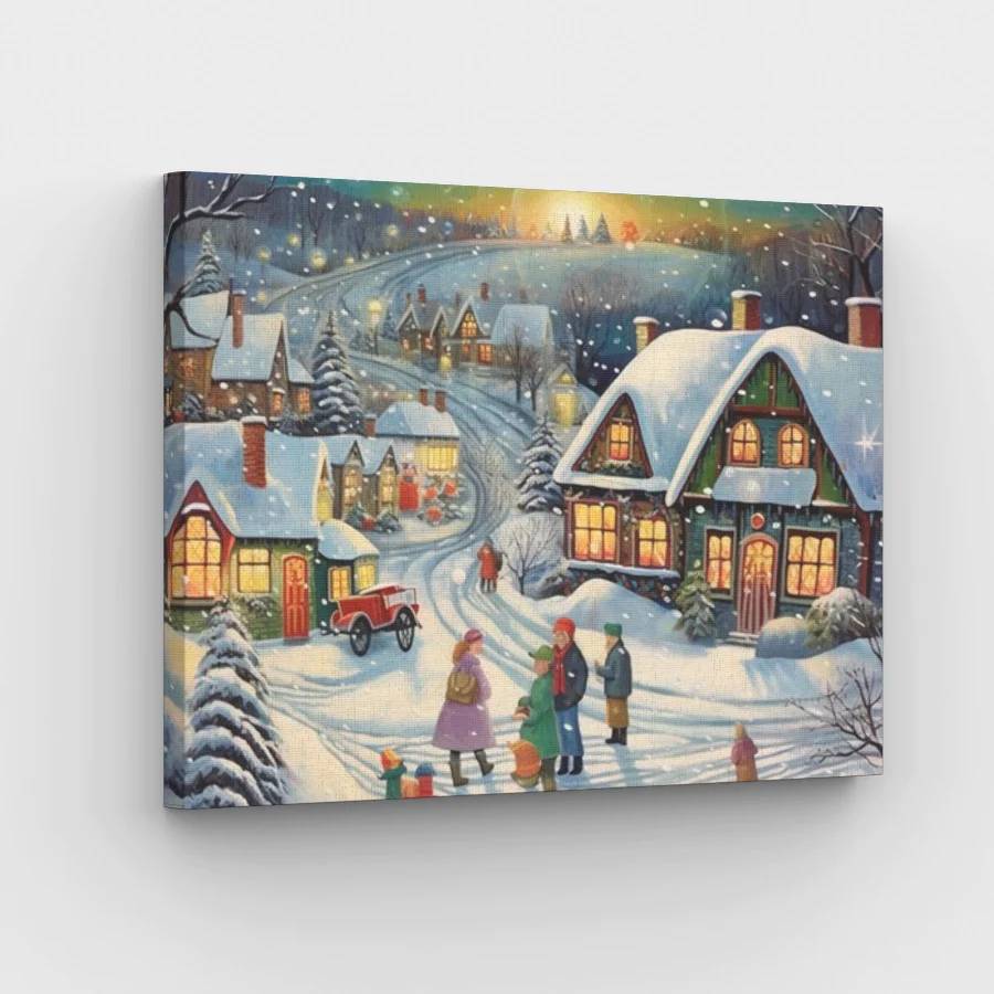 Romantic Christmas - Paint by Numbers Kit