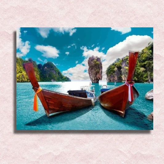 Sailboats - Paint by Numbers Kit