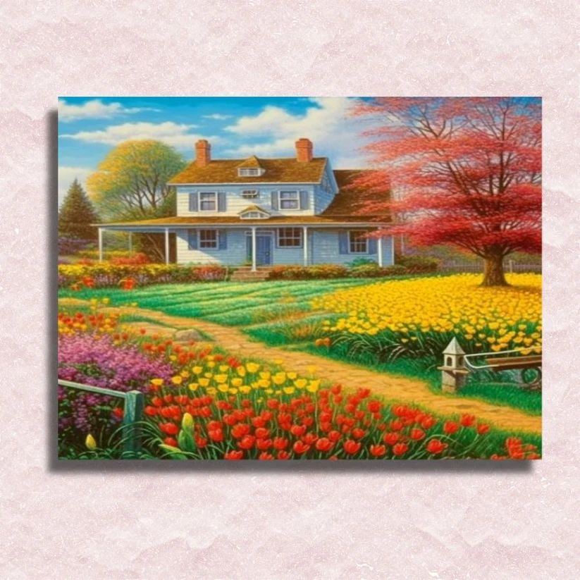 Spring Farm - Paint by Numbers Kit