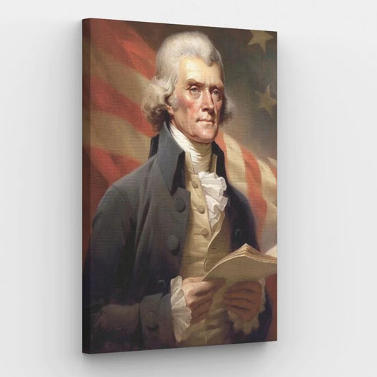 Thomas Jefferson - Paint by Numbers Kit