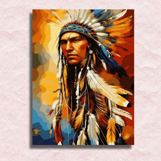 Tribal Chief - Paint by Numbers Kit
