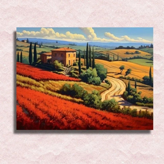 Tuscany Countryside - Paint by Numbers Kit