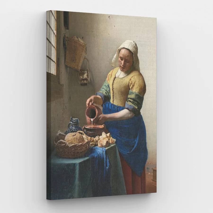 Vermeer - The Milkmaid - Paint by Numbers Kit