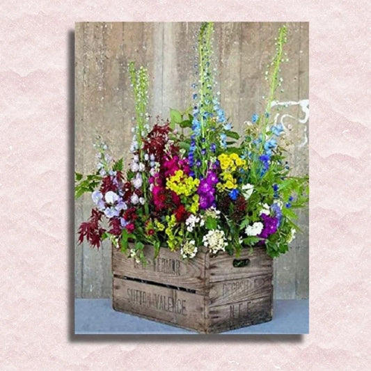 Vintage Flowers Box - Paint by Numbers Kit