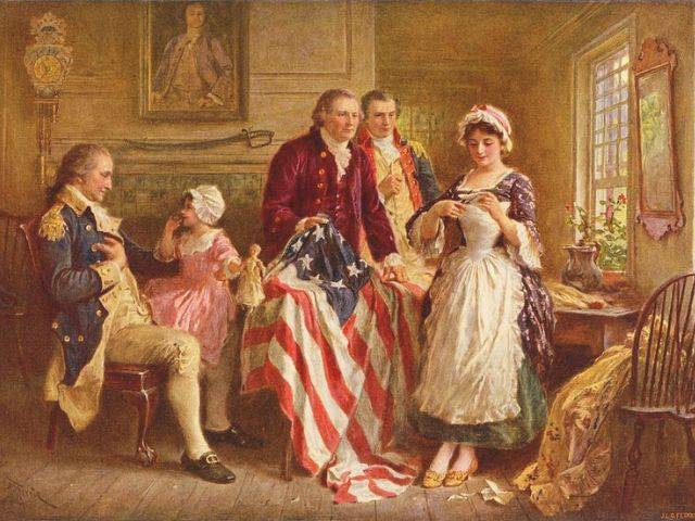 Gerome Ferris - Betsy Ross 1777 - Paint by Numbers Kit