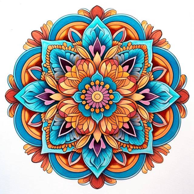 Celestial Mandala - Paint by Numbers Kit
