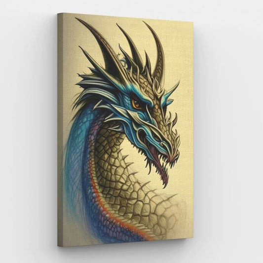 Chromatic Wyrm - Paint by Numbers Kit