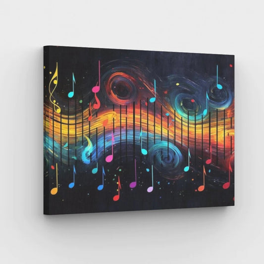 Colorful Melody - Paint by Numbers Kit