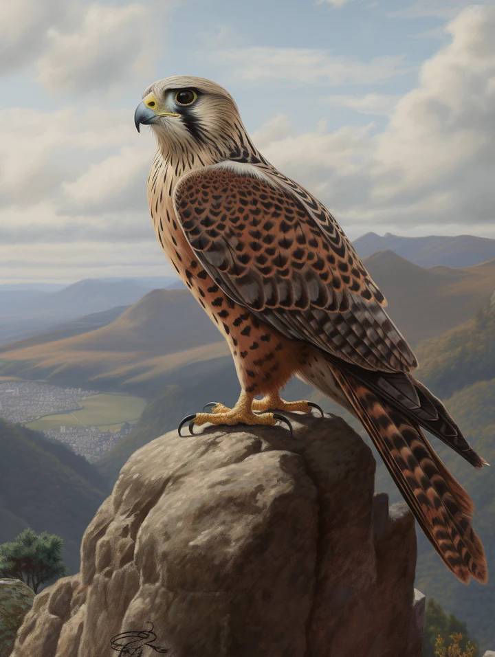 Falcon - Paint by Numbers Kit