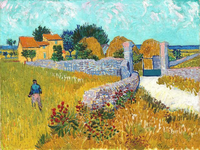 Van Gogh - Farmhouse in Provence - Paint by Numbers Kit