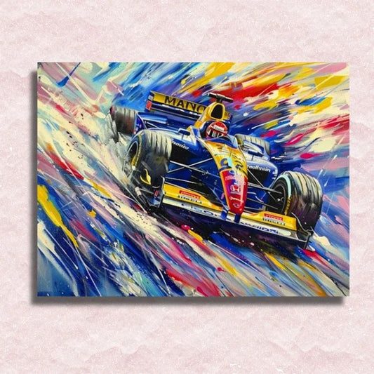 Formula 1 Racing Car - Paint by Numbers Kit