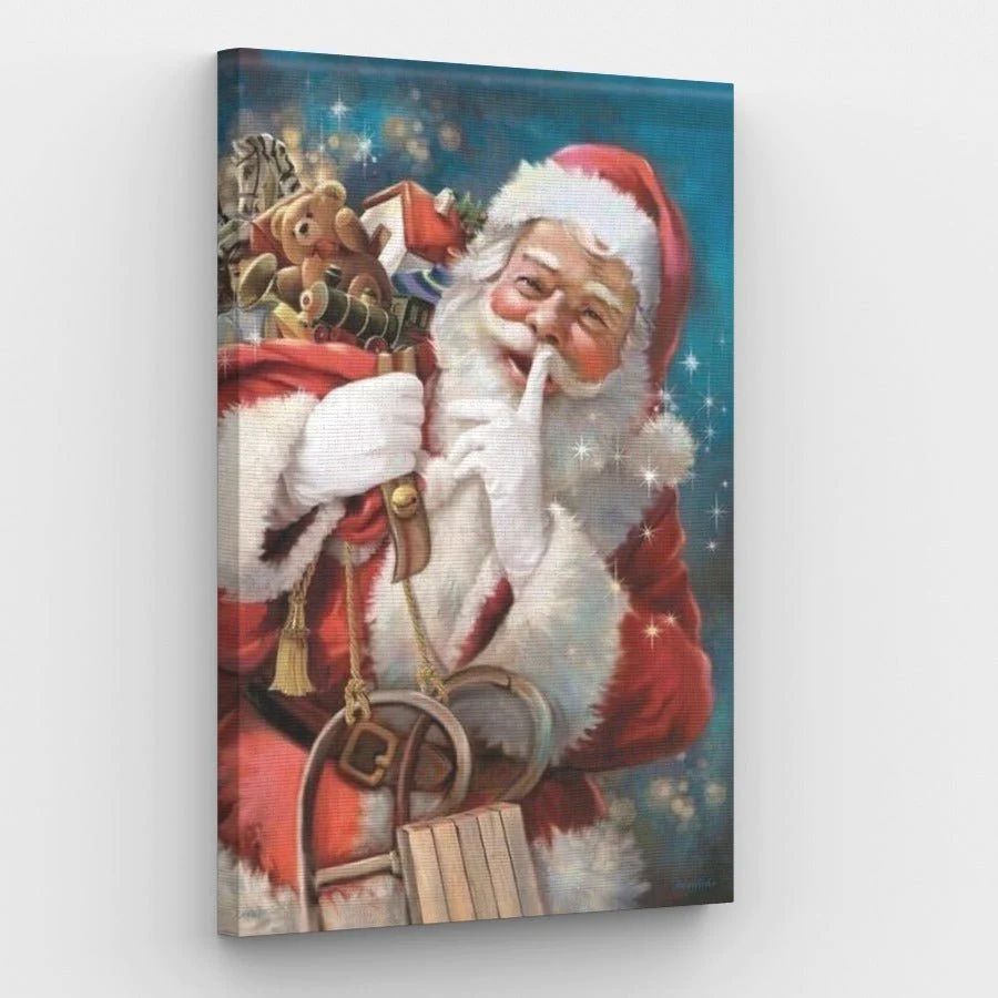 Happy Santa Claus - Paint by Numbers Kit