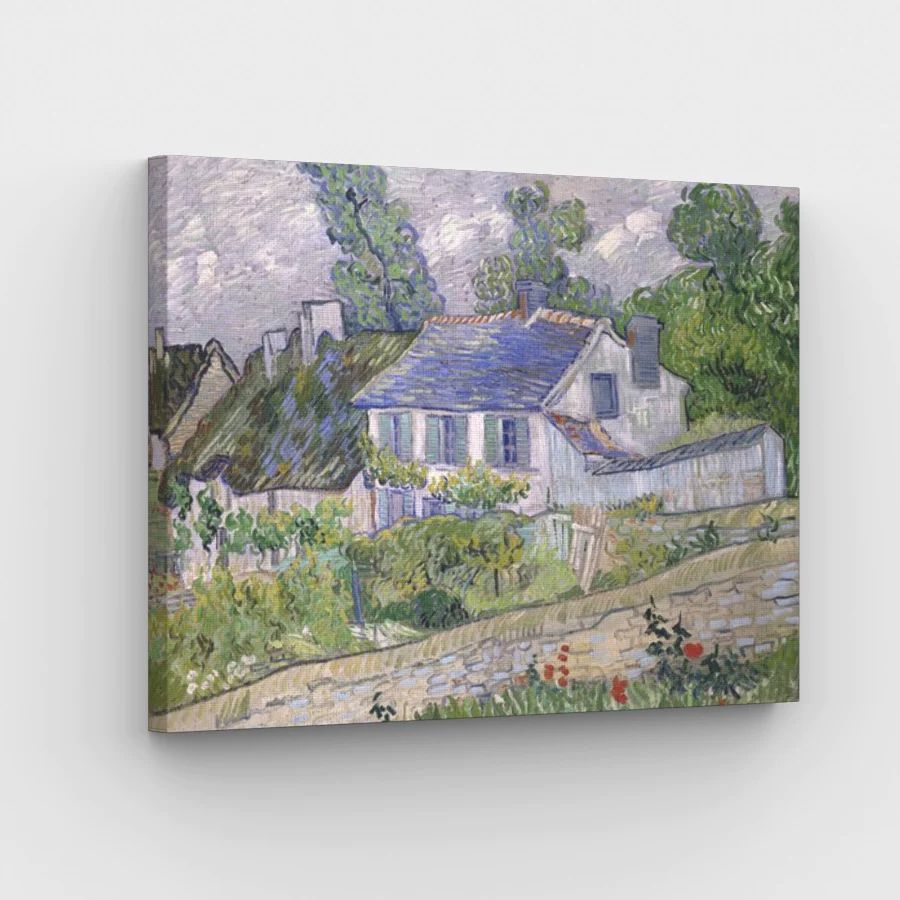 Van Gogh - Houses at Auvers - Paint by Numbers Kit