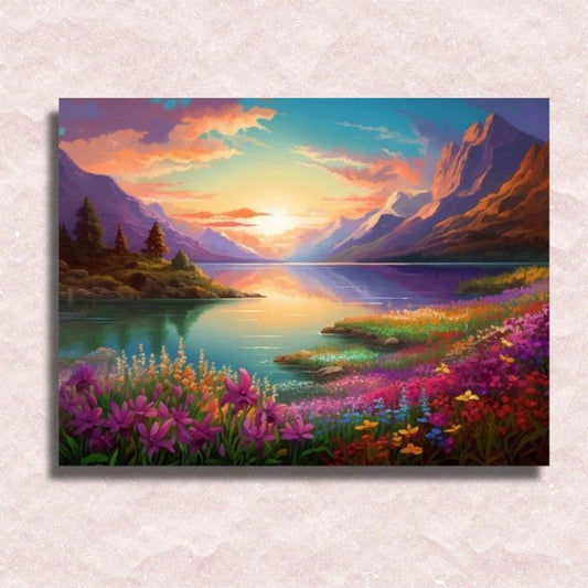Lake in Alps - Paint by Numbers Kit