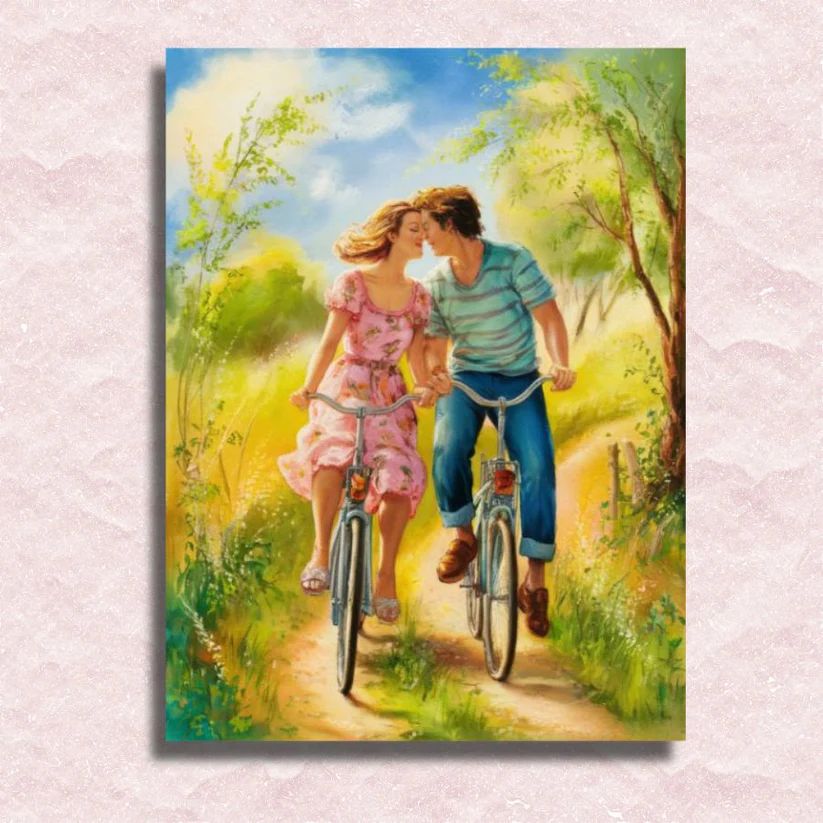 Love on Bicycles - Paint by Numbers Kit