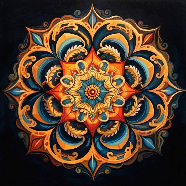 Mandala VI - Paint by Numbers Kit