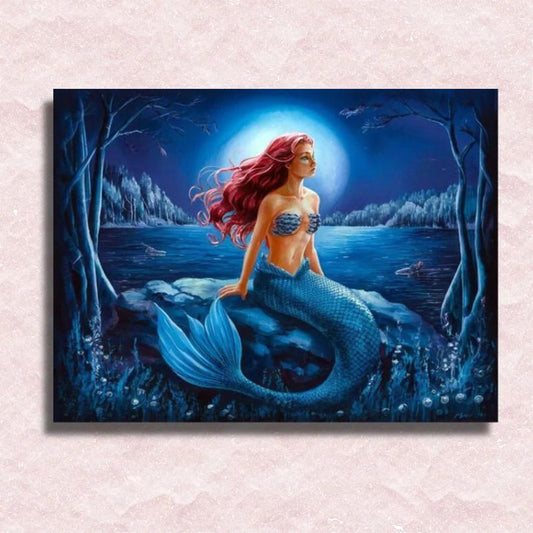 Mermaid at Midnight - Paint by Numbers Kit