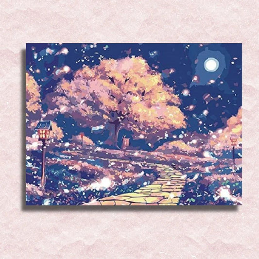 Moonlit Blossom - Paint by Numbers Kit