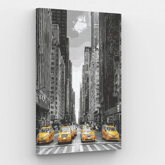 New York Taxi - Paint by Numbers Kit