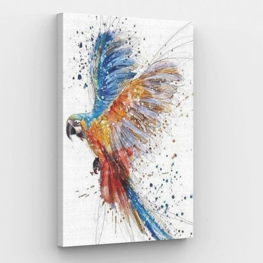 Parrot Color Splash - Paint by Numbers Kit