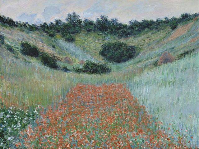 Claude Monet - Poppy Field in a Hollow - Paint by Numbers Kit