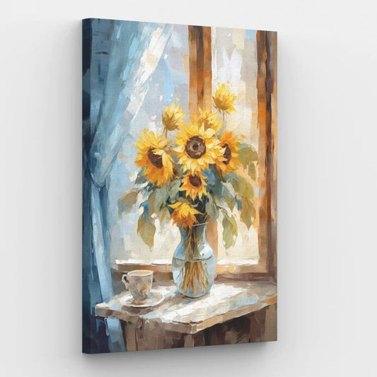 Sunlit Blooms - Paint by Numbers Kit
