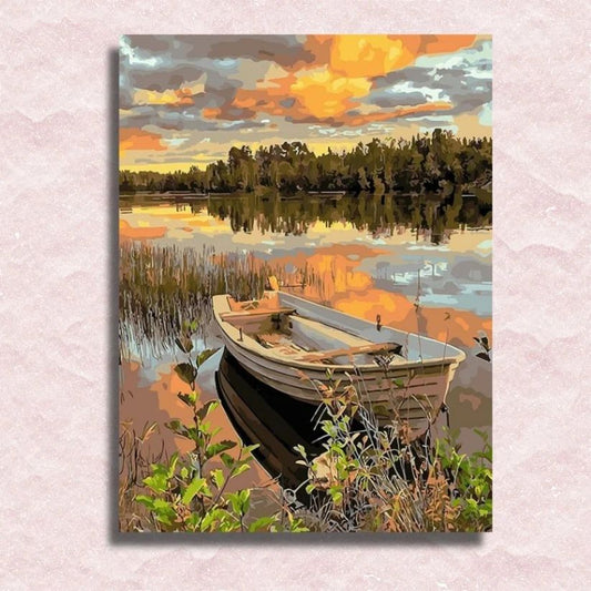 Sunset Boat - Paint by Numbers Kit