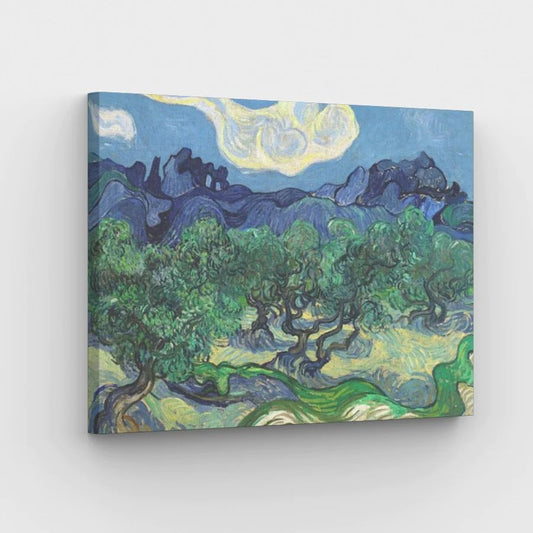 Van Gogh - The Olive Trees - Paint by Numbers Kit